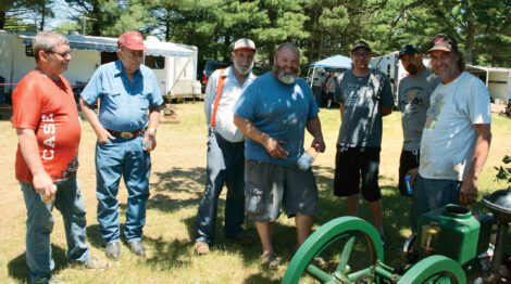 Engine Show Camaraderie Image